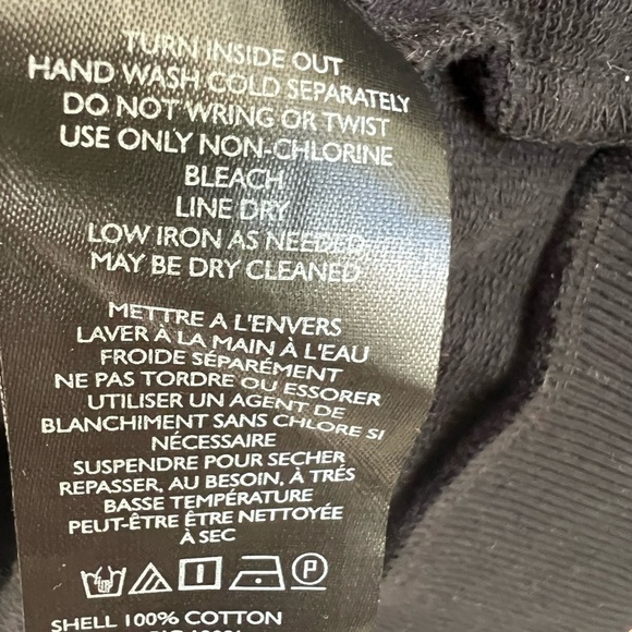 NWT new XL can fit large Anthropologie floral appliqué sweatshirt black sweater - Picture 12 of 15